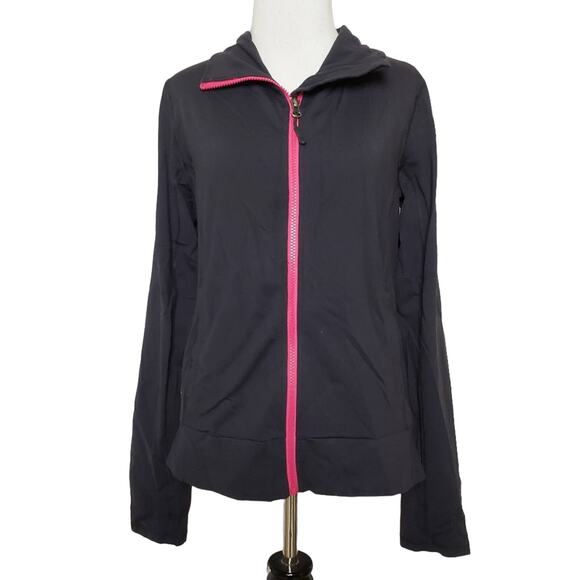 Bench Full Zip Black Sweatshirt SZ Large - Picture 1 of 3